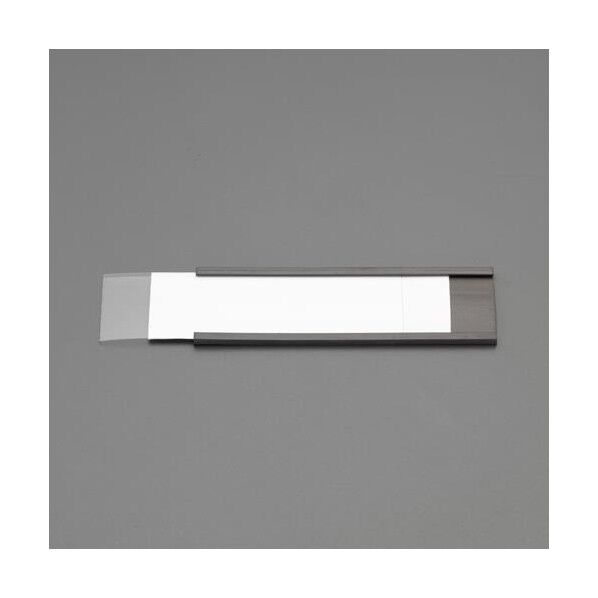 ※法人専用品※エスコ 30x100mm ラベルホルダー(マグネット付/5組) EA781ES-12 1組...