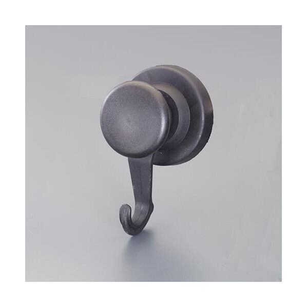 φ53x44mm マグネットフック(スイベル式/黒)