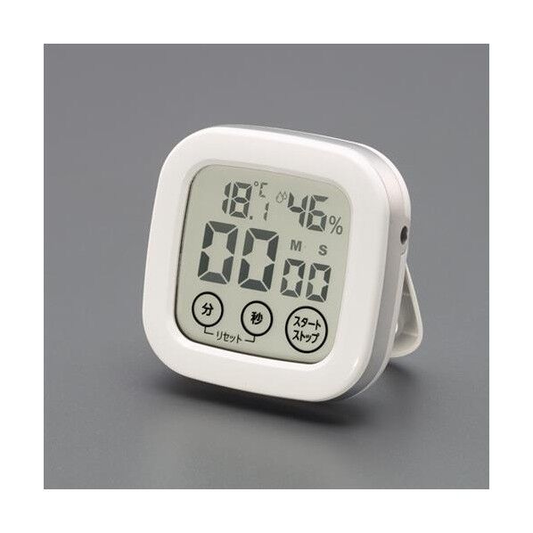 70x70x25mm デジタルタイマー(タッチパネル/温湿度計付