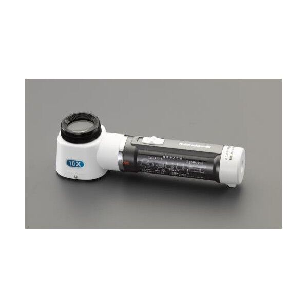 x10.0/30mm ハンドルーペ(LEDライト付)