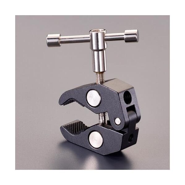 ※法人専用品※エスコ 1/4 メス・3/8 メス ユニバーサルクランプ EA759EX-161 1個