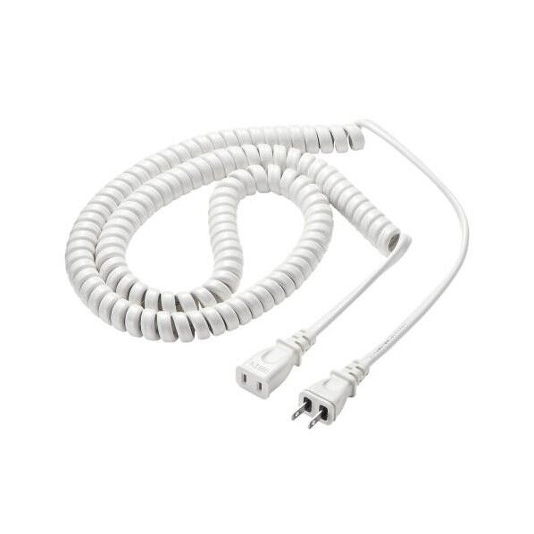 125V/15Ax1.5m 延長コード(カール)