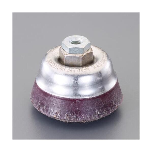 89mm/M10 ワイヤーフﾞラシ(カッフﾟ型/スチール製)