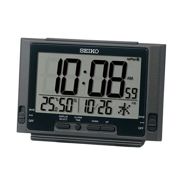 84x132x 46mm [電波]目覚まし時計