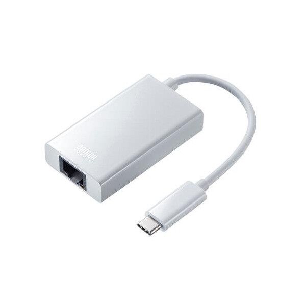 LANアダプター(TypeC/USBポート付/ホワイト) EA759GY-40A 1個