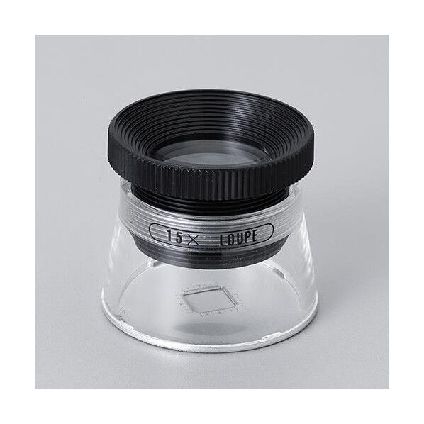 ※法人専用品※エスコ x15/ 20mm デスクトップルーペ EA756BM-2 1個
