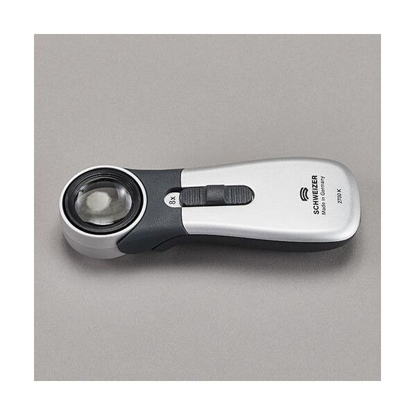 ※法人専用品※エスコ x15/16.3mm ルーペ(ライト付) EA756DM-35 1個