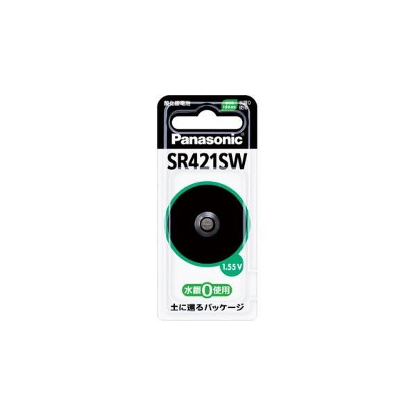 エスコ(esco) (SR421SW)1.55V 酸化銀電池(時計用) EA758YE-27 1個