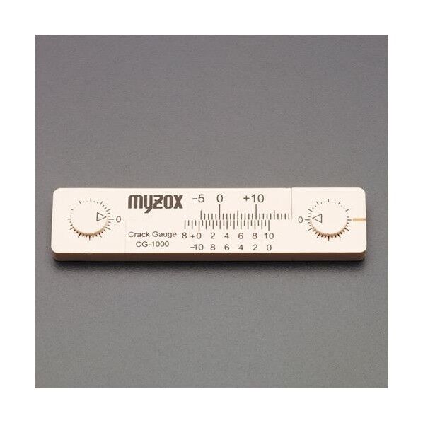-5~5.7mm/-5~20mm クラックゲージ(接着型)