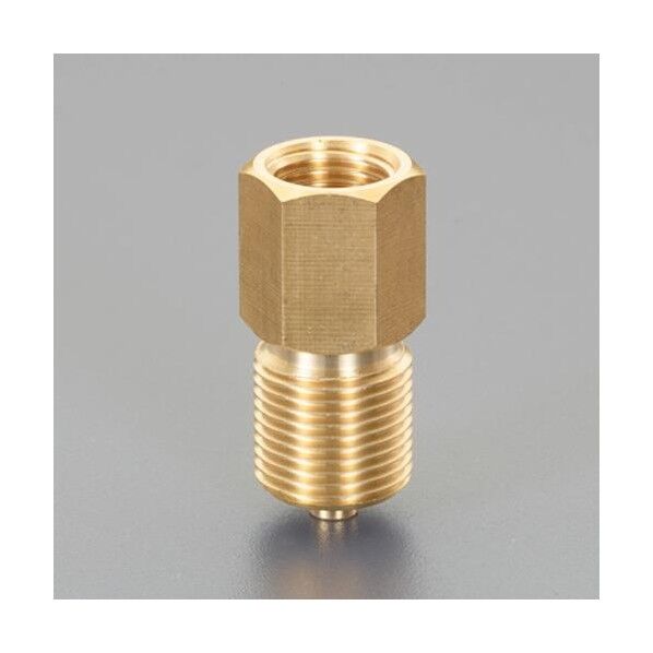 G3/8xR3/8 ジョイント継手(圧力計用/黄銅) EA729HA-8 1個