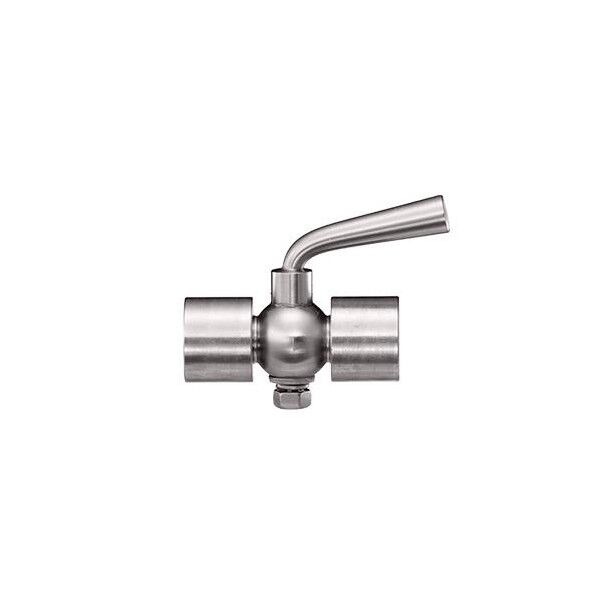 G 1/4xG 1/4 メートルコック(ステンレス) EA729HD-11 1個