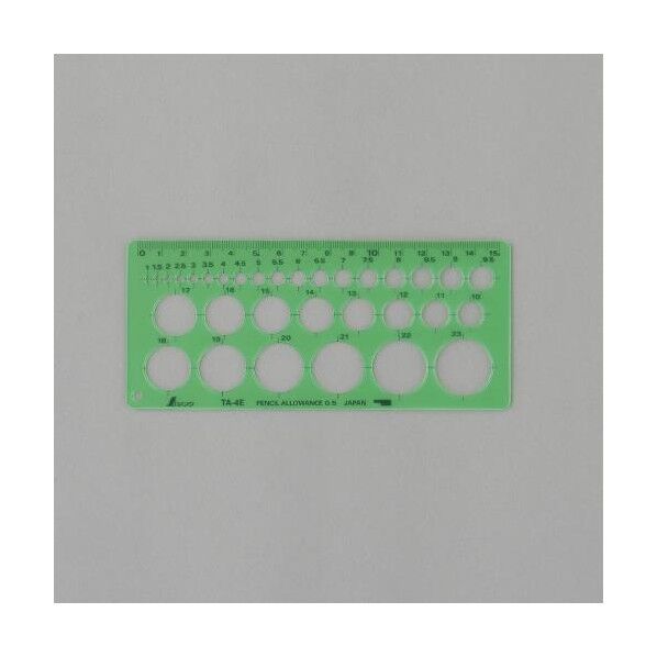 φ 1-23mm 円定規 EA736MB-11 1個