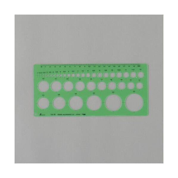 φ 1-36mm 円定規 EA736MB-12 1個