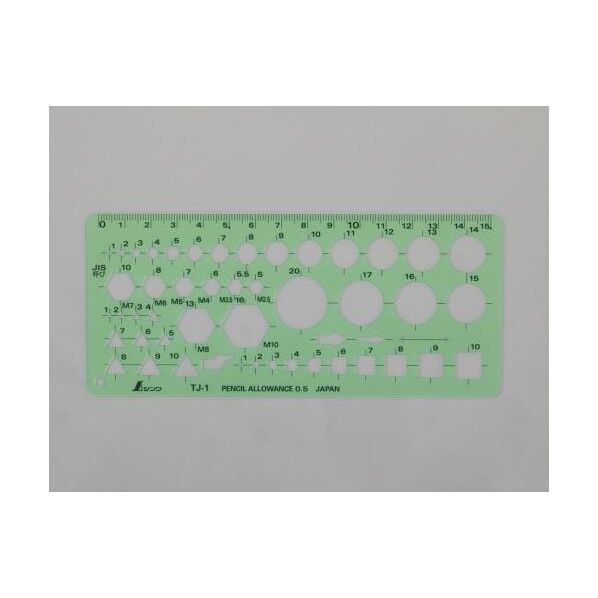 70x160mm ボルトナット定規