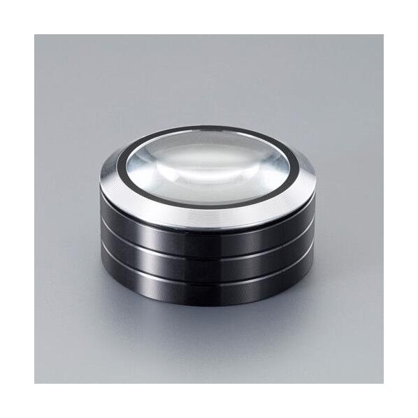 ※法人専用品※エスコ x2.5/70mm デスクトップルーペ(LEDライト付) EA756BD-5 1個