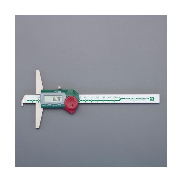 デプスゲージ(デジタル/フック付) 150mm EA725F-101 1個