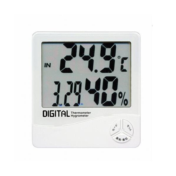 [室内･室外] 最高･最低温度･湿度計