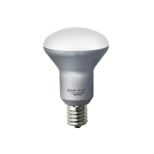 AC100V/4.2W/E17 電球(LED/ミニレフ形/昼光色)