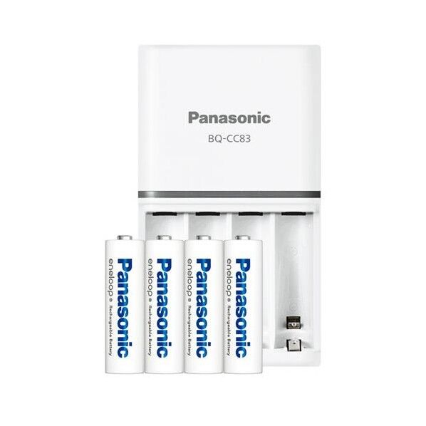 [単3･単4] 充電器(エネループ単3x4本付セット)