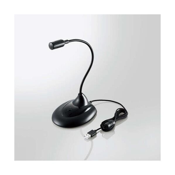 1.5m/USBスタンドマイク(ミュートスイッチ付)