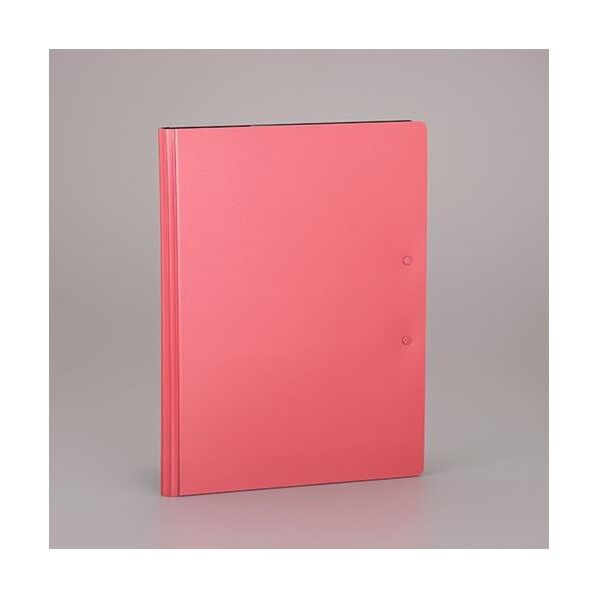 324x243mm/A4 クリップファイル(レッド) EA762DA-12 1個