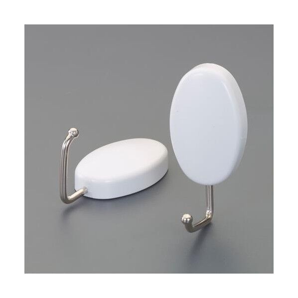 ※法人専用品※エスコ 31x65x36mm フック(マグネット付/2個) EA762FG-143 1PK