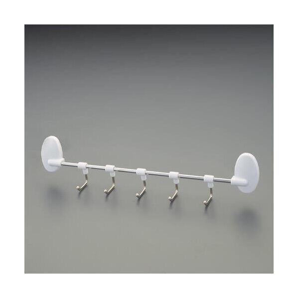 300x50x33mm 5連フック(マグネット付)