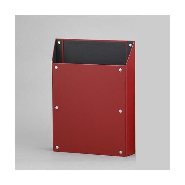 337x255x53mm マグネットポケット(タテ型/赤) EA762FG-351 1冊