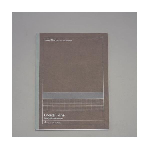 7mm罫線 A4ノート(40ページ/10冊)