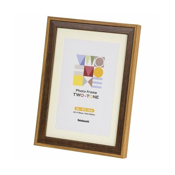 2L/KG判 フォトフレーム(ブラウン) EA761LP-162 1枚