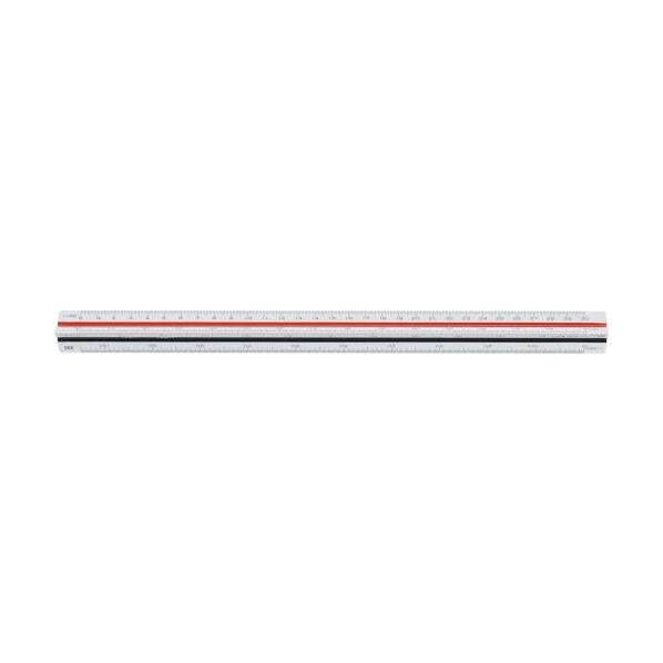 ※法人専用品※エスコ 三角スケール(土木用) 300mm EA762AC-7 1本