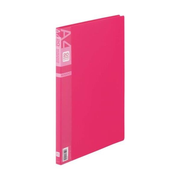 A4/S型 クリアーブック(10枚/赤) EA762CC-61 1冊