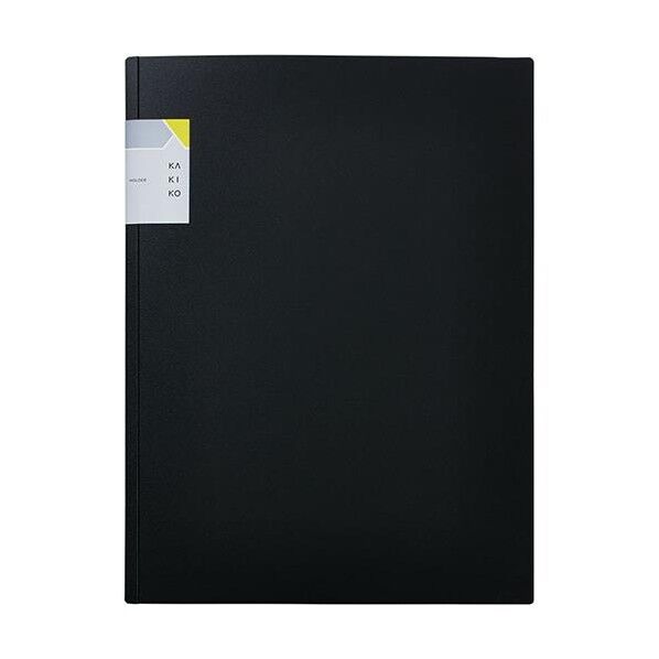 236x 3x314mm ポケットホルダー(2ポケット/黒)