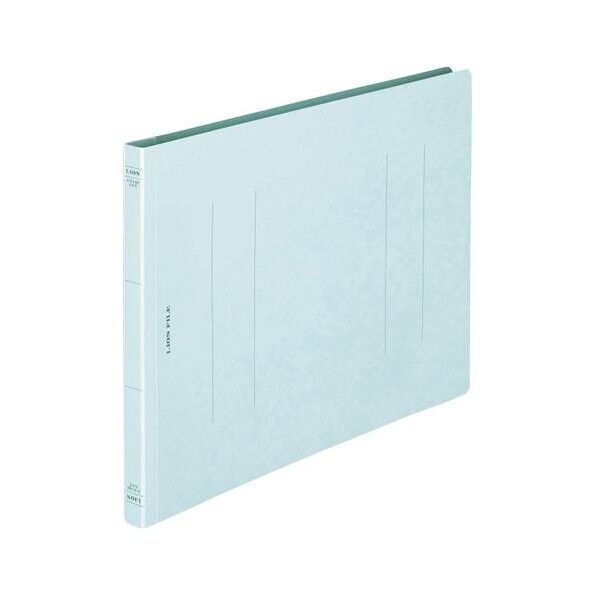ヨコ型 フラットファイル(水色)