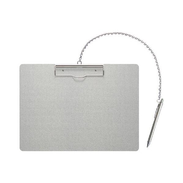 330x240mm/A4 クリップボード(アルミ製/ペン付)