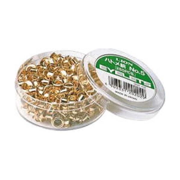 φ4mm ハトメ鋲(真鍮メッキ)