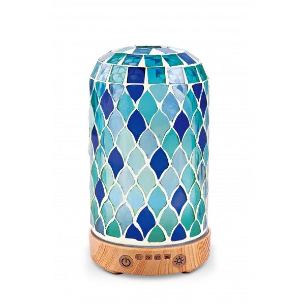 カレード ライティングアロマディフューザー Blue Nut 90φ・160Hmm KL-10370 1個