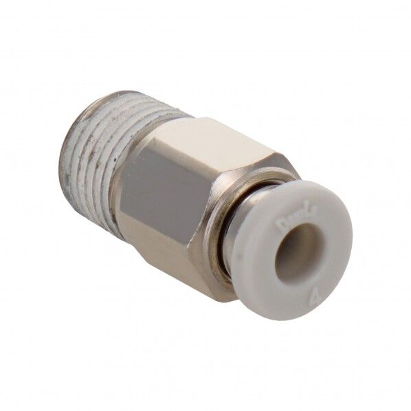 ワンタッチ継手 ハーフユニオン R1/8 外径4mmチューブ用 1/8 #495 1点