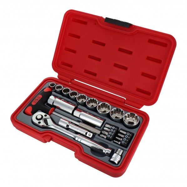 23pcs.ソケットレンチセット H-3023 1点