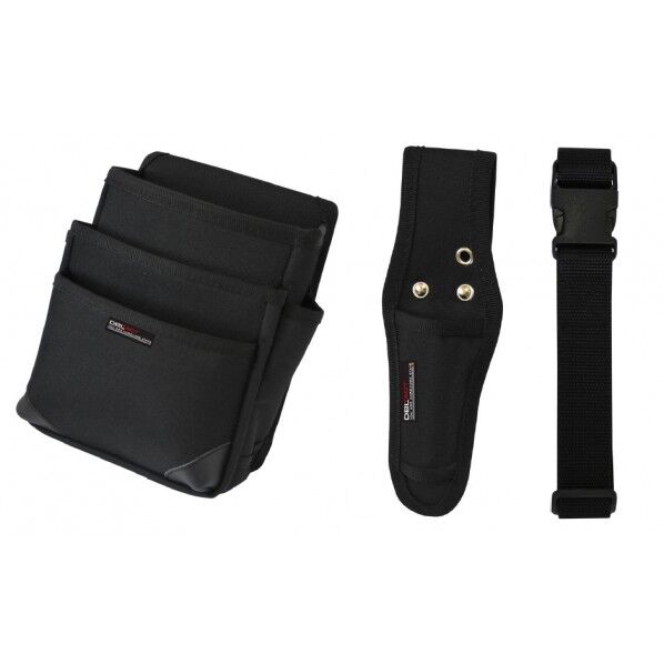 DBLTACT3段腰袋3点セット