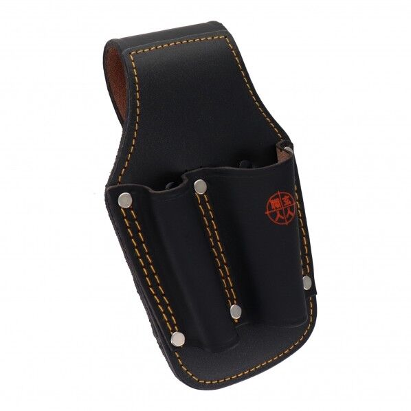 黒革ペンチケース2丁差