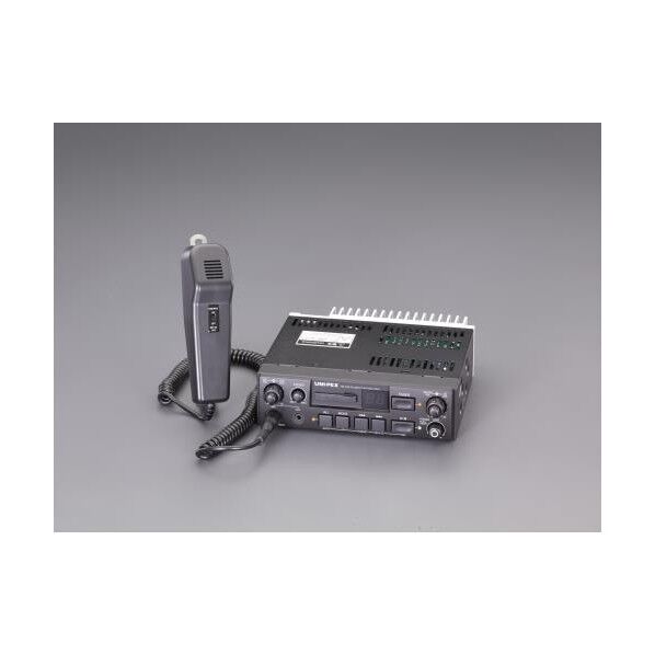 エスコ(esco) 20W レコーダー付車載アンプ(マイク付) EA763CG-7A