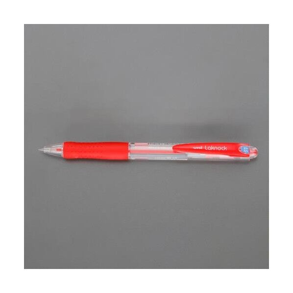 ※法人専用品※エスコ ボールペン(赤) 0.5mm EA765MG-372 1本