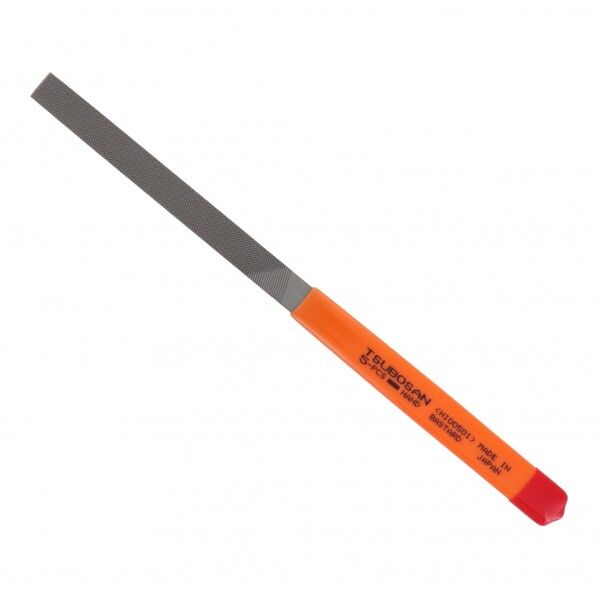 ツボサン 細工用ヤスリ 平 荒目 5本型 215mm K-056 1点