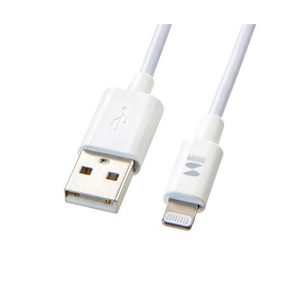 ※法人専用品※エスコ USBケーブル(USB A-Lightning) 1.0m EA764AJ-52 1本