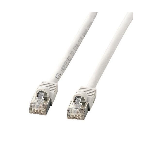 LANケーブル(CAT5e/ノイズシールド処理/グレー) 0.5m EA764B-500 1個