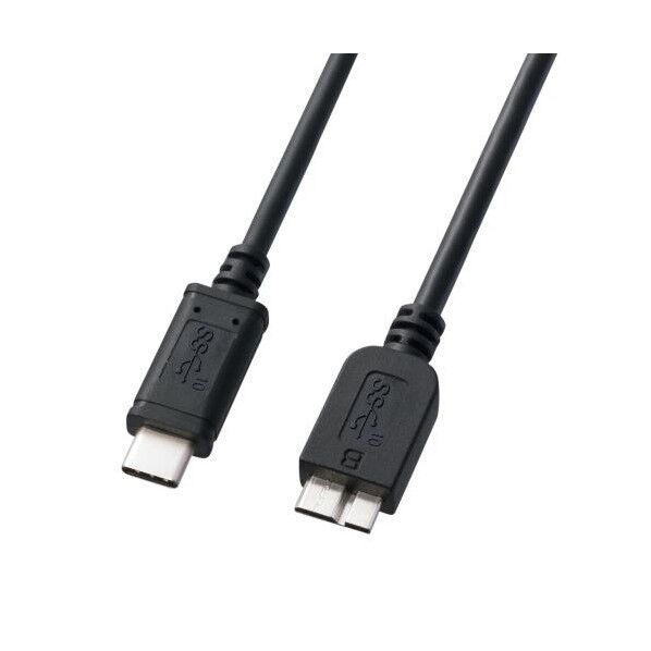 1.0m USBケーブル(C-microB/3.1/PD対応) EA764AC-33 1個