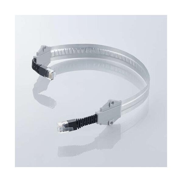 400mm フラットLANケーブル(すきま用)