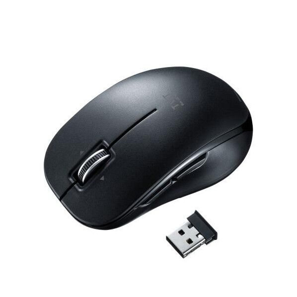 [単4x2本] ワイヤレスマウス(チルトスクロール対応)