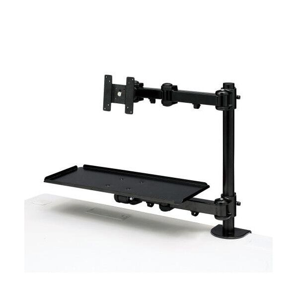 450mm モニター&キーボードアーム